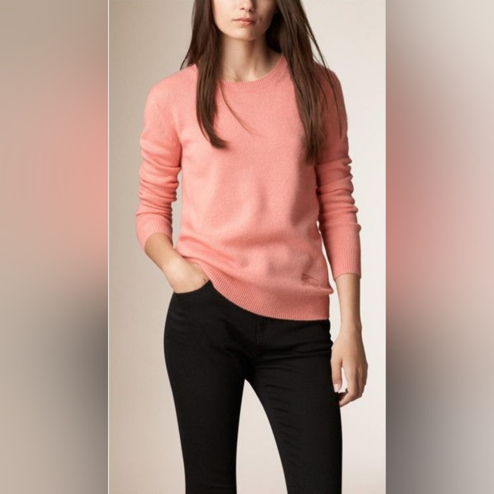 Burberry Brit Cashmere and Cotton Blend Sweater - Size XS/S